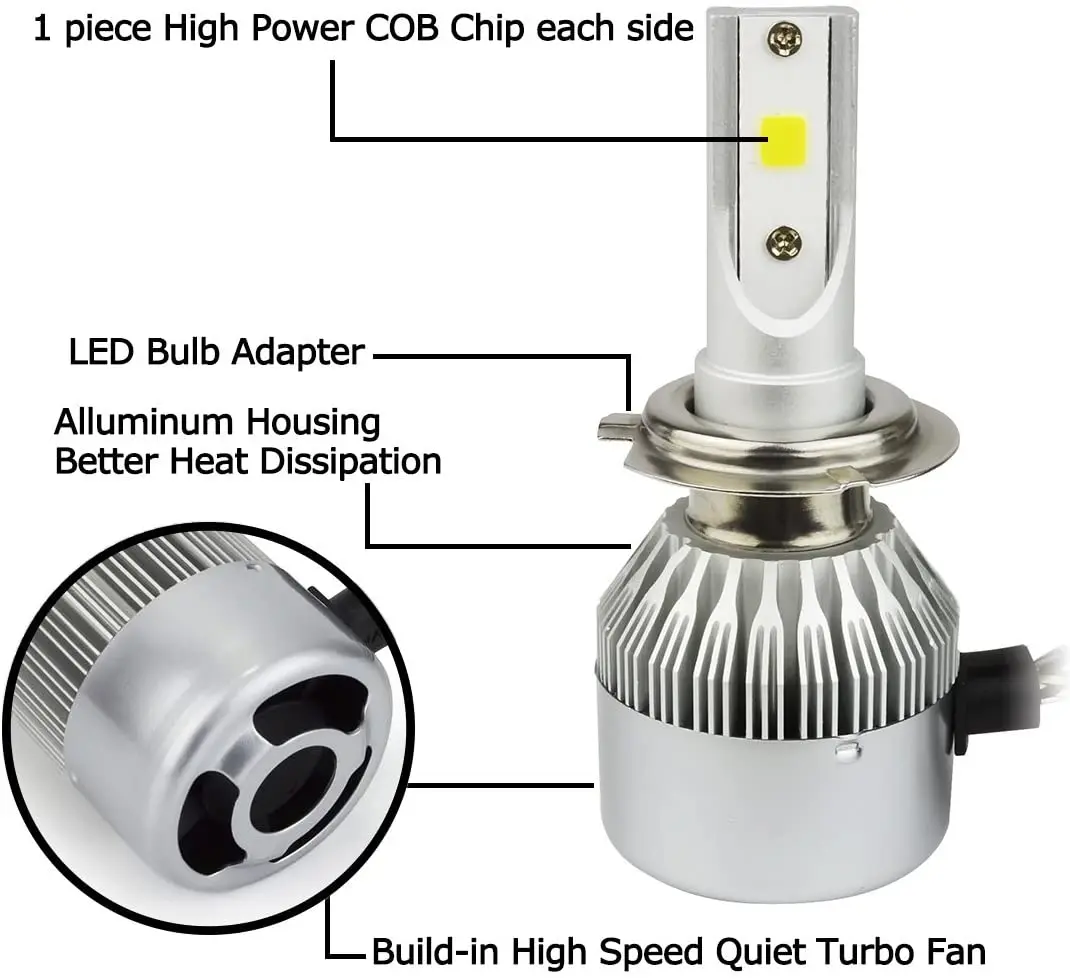 u7 led h7 схема подключения