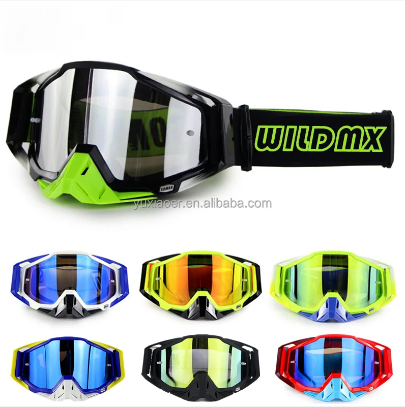 

gafas Wholesale Lentes Sport Motocross Racing Goggles For MTB ATV MX BMX Downhill Ciclismo, Customized color