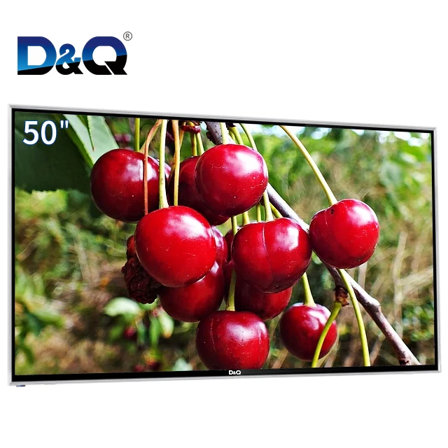 

2 colors in stock 50 inch HD UHD FHD explosion-proof television tempered glass android LED/LCD 4K smart tv