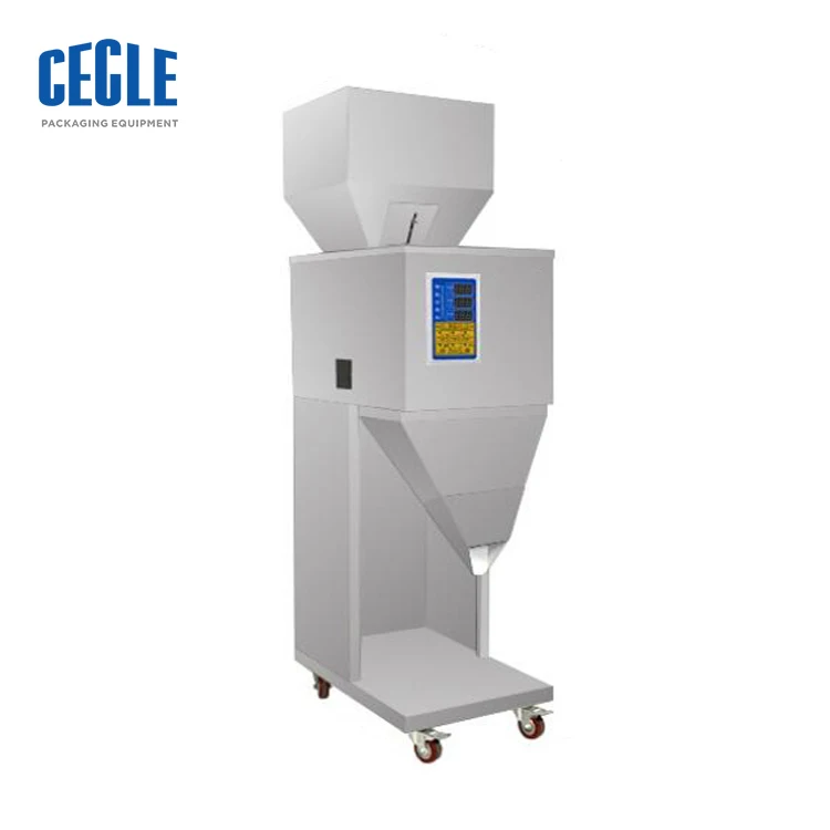 weigh filler machine 1~9999g Automatic small quantitative weighing filling  packing machine weigh filler for coffee beans/cereals/nuts/hardwares –  CECLE Machine