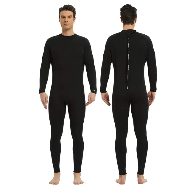 

Wholesale Mens Wetsuits Jumpsuit Full Sleeve Dive Skin for Spearfishing Snorkeling Surfing Canoeing Scuba Diving Wet Suits, Black