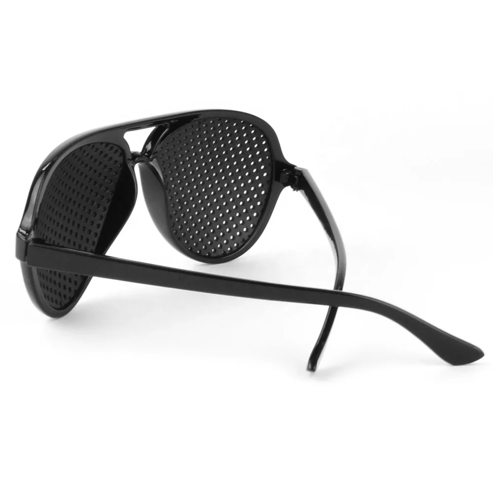 促销防近视针孔眼镜针孔太阳镜眼部锻炼视力改善自然愈合视力护理眼镜