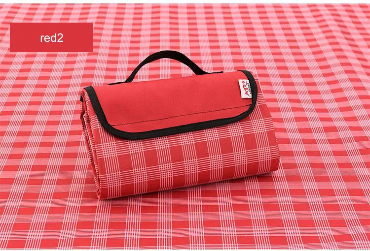 Wholesale waterproof beach picnic blanket oxford foldable beach mat for hiking