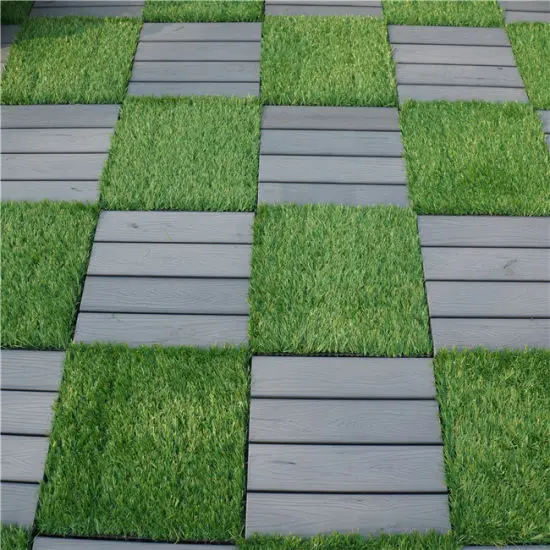 

ENOCH Easy Installation and artificial grass best price shanghai hangju Artificial Grass Decking Tiles