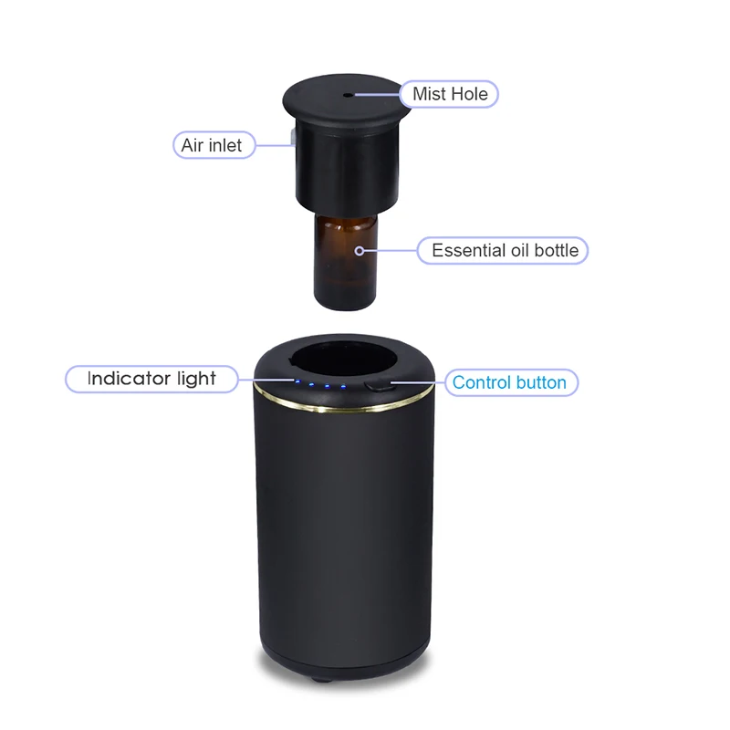Luxury Design Safe No Water Essential Oil Usb Mini Car Diffuser - Buy
