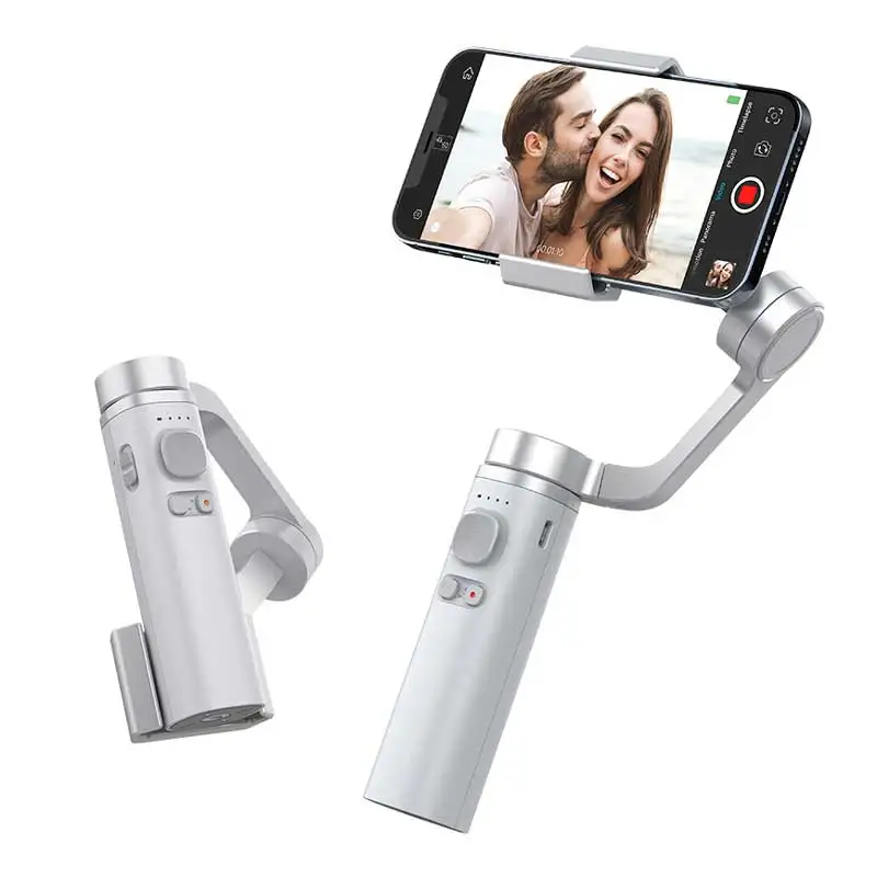 

MESSO Amazon Hot Sale All In One Mobile Gimbal With App Blue Tooth Supported 3 Axis Smartphone Gimbal Phone Holder Selfie Stick