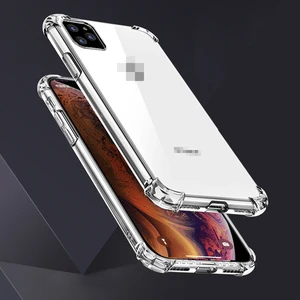 1.5mm Shockproof Soft Transparent Clear TPU phone cover Case for iPhone 11 2019
