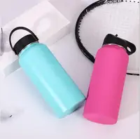 

Leak Proof Power Vacuum 18 OZ, 25 OZ, 30oz, and 48 OZ Rainbow Powder Coating Different Lids Thermo Hydro Bottle Flask