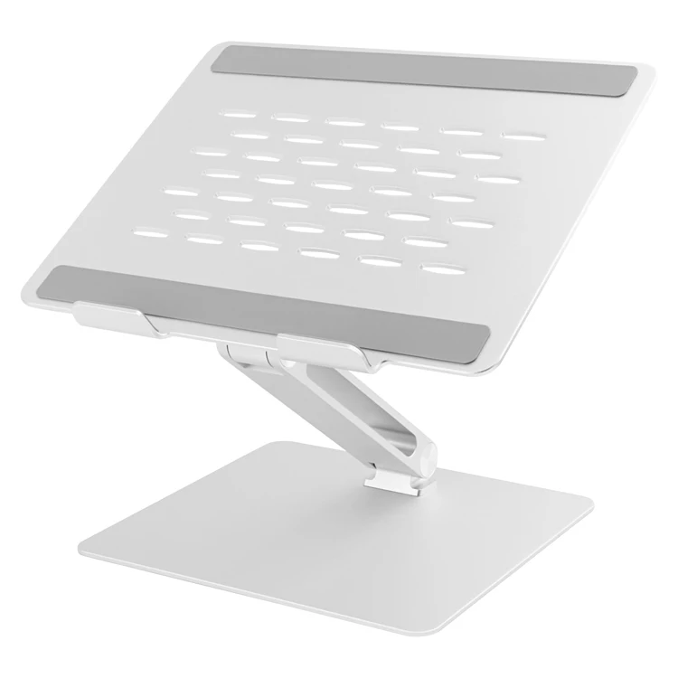 

Great Roc Hot adjustable laptop computer stand foldable aluminum laptop stand desktop computer holder portable notebook holder, Silver