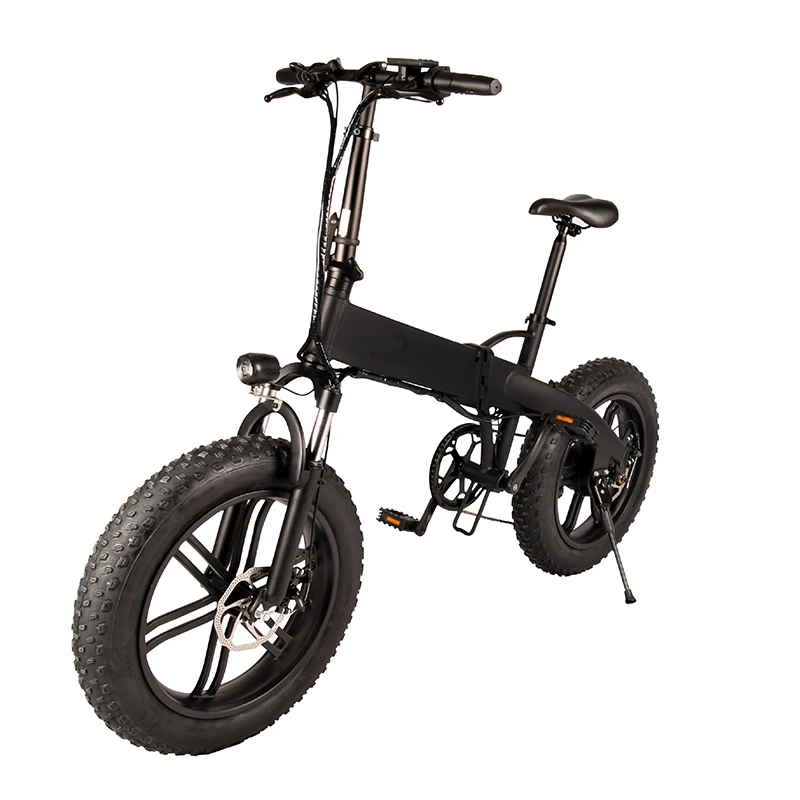 

Factory E206 20inch Tire Max 25KM Speed Adjusted City Road Electric Bike 350W 10 AH Battery Black color Frame snow bike frame