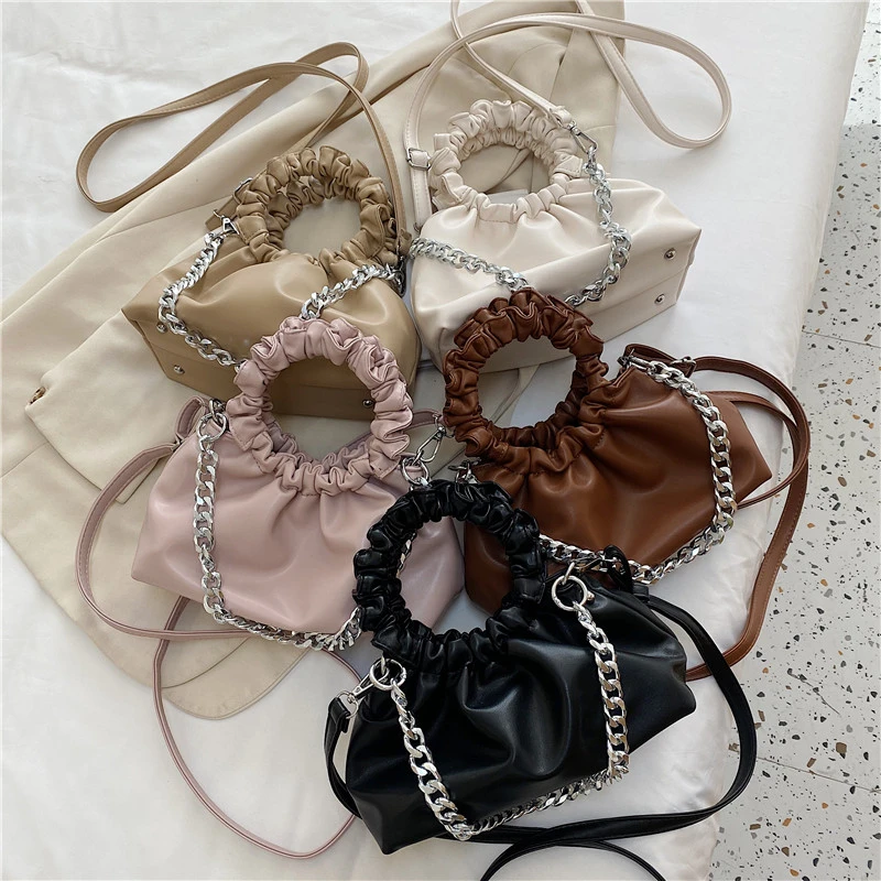

2022 Hot Sell Young Woman Small Bags With Chain Girls Luxury Handbag Shoulder Purses For Young Lady