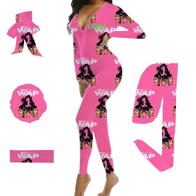 

New Product Ideas 2020 Onesie Vendor Custom Long Sleeve Plus Size two piece set wap onsie two piece set women onsie, Customized color