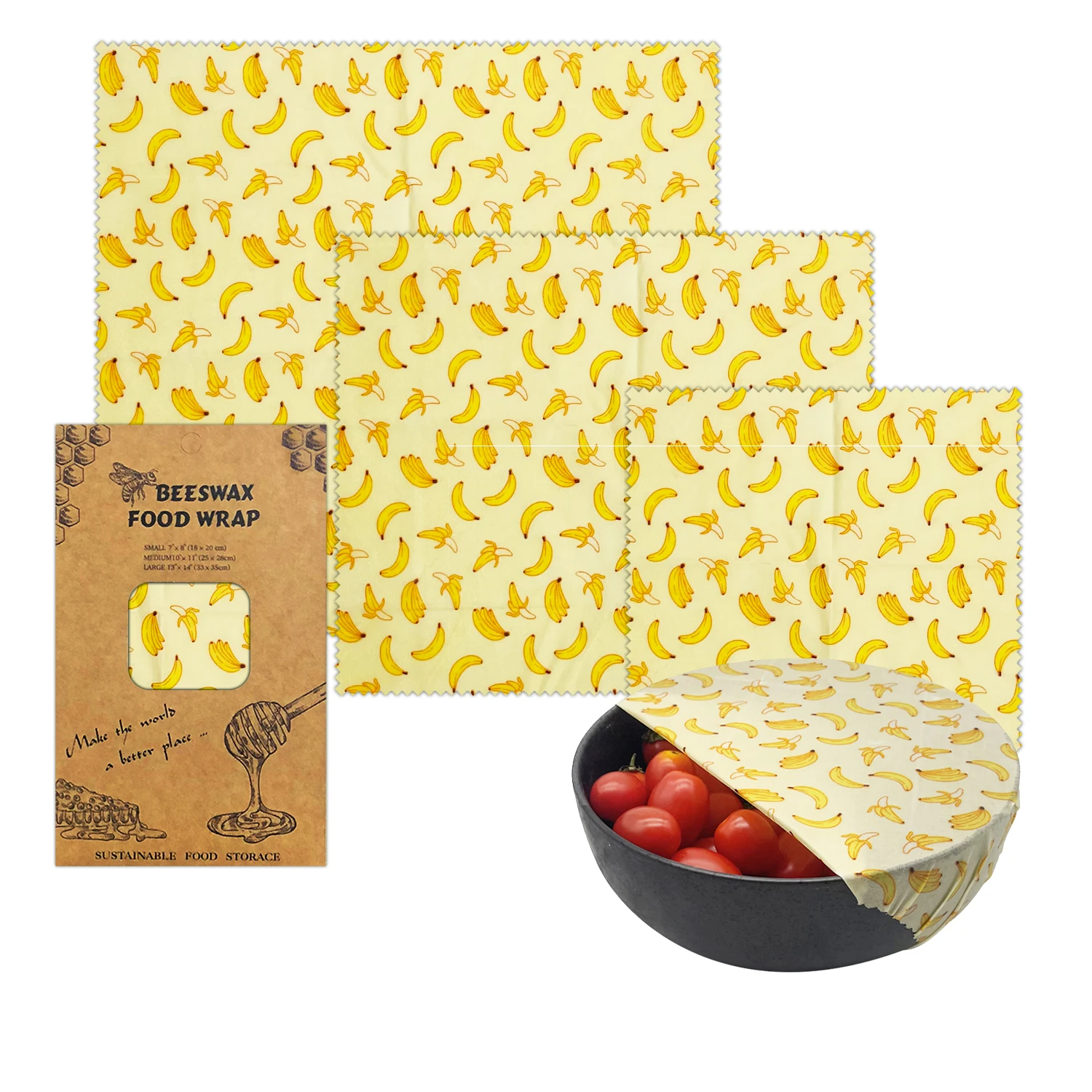 

Popular Organic Cotton beeswax wrap set beeswax wrap star beeswax wraps floral