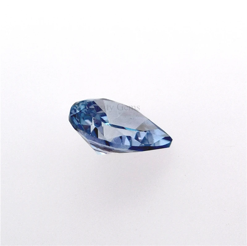

China Factory Direct Wholesale Light Aquamarine All sizes In stock Cubic Zirconia Loose Gemstones CZ stone