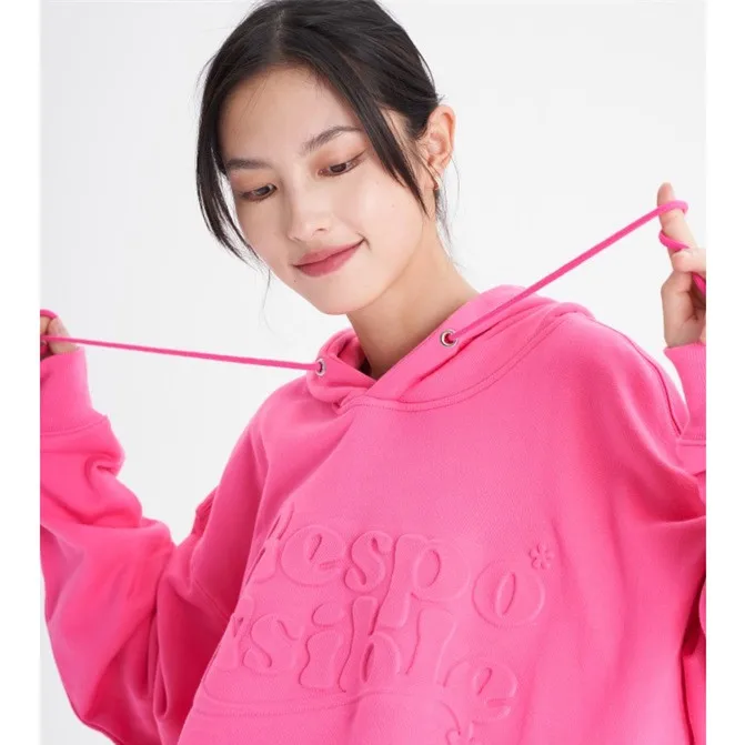 

2022 High End Embossed Logo Sweatshirt Custom Oversized Drawstring 3d Printing Embossed Hoodie