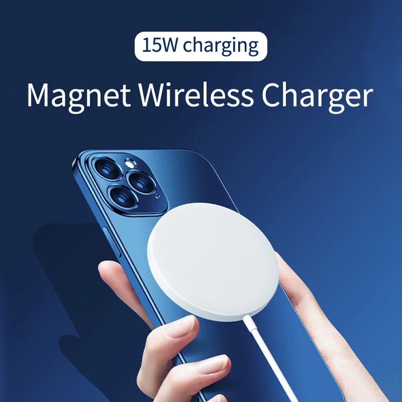 
2020 new factory Magnet wireless Charger for cellphone with CE FCC ROHS certifections 