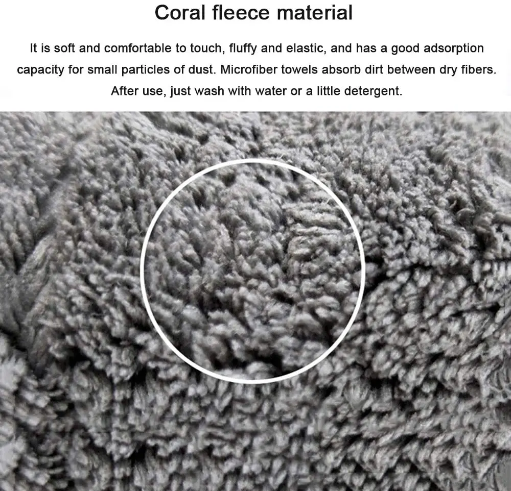 1000gsm coral fleece towel 