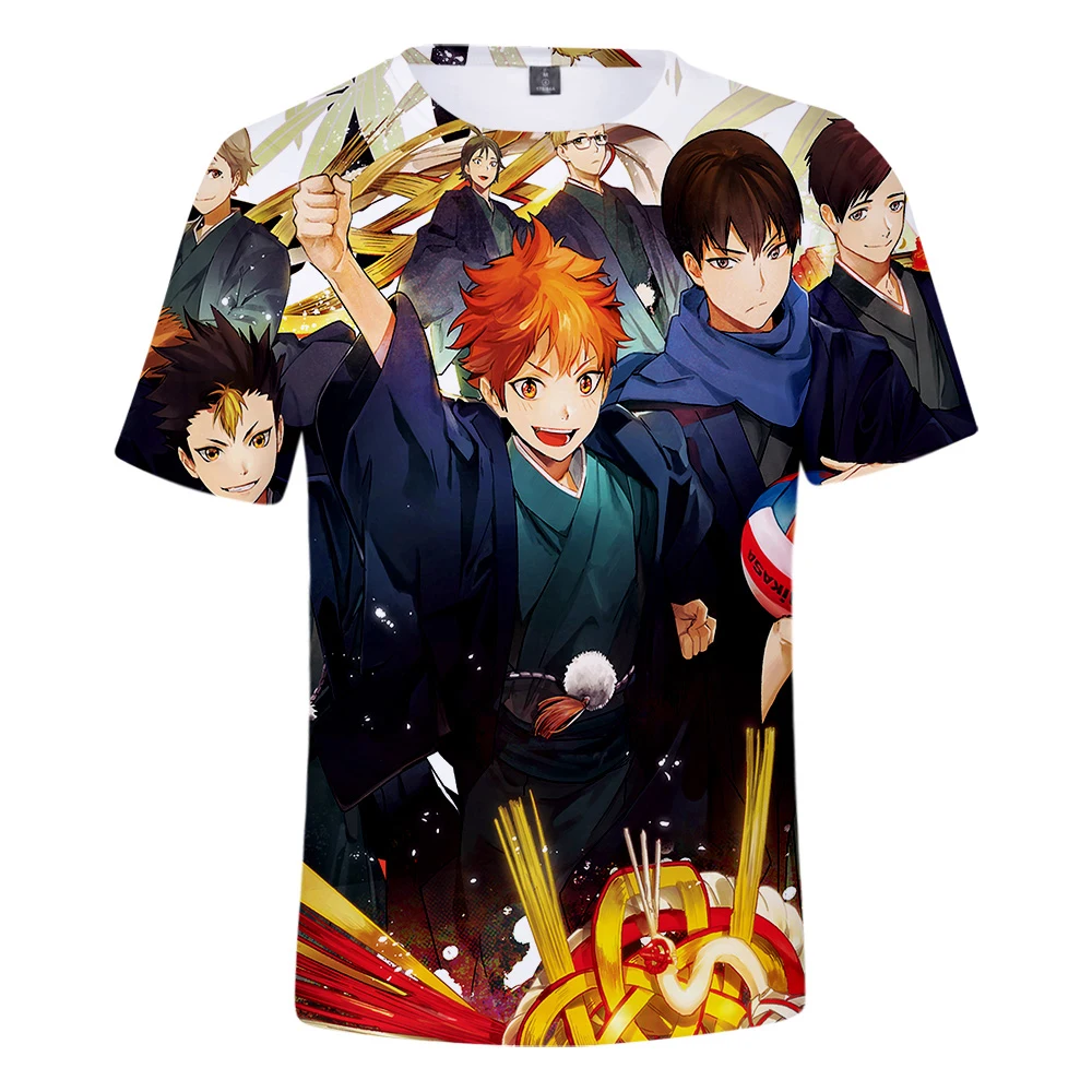 

One Piece for Sale Dropshipping Anime Printing Summer Short Sleeve Casual Tshirt, Customized colors