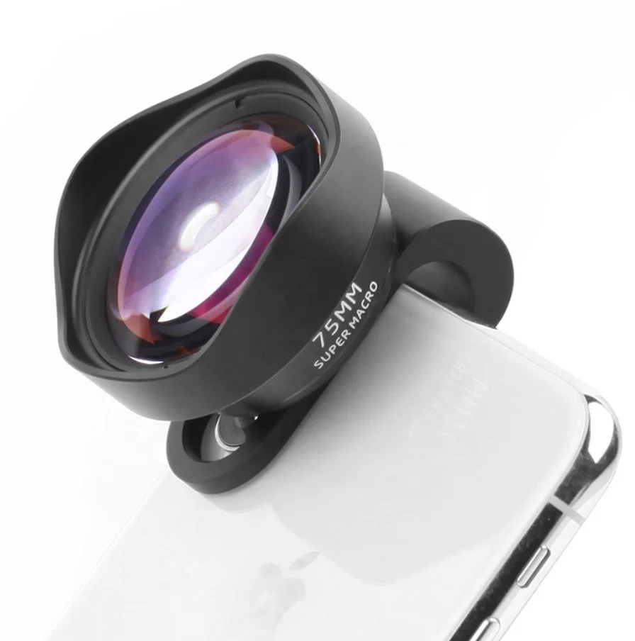 

High Quality Smartphone gadget 75mm 10x macro lens for mobile phone