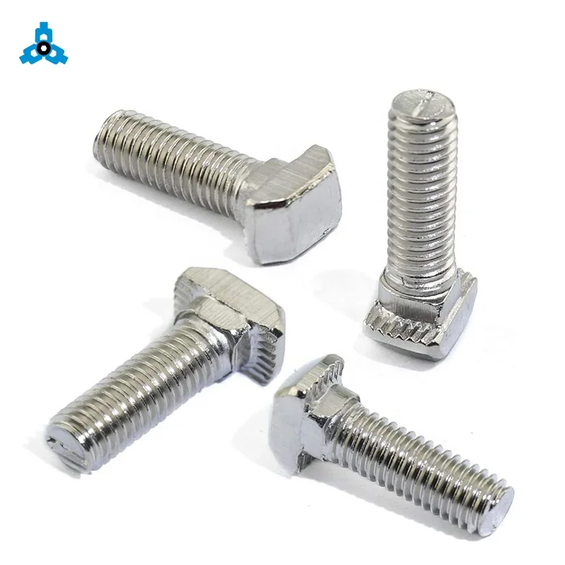 
T Bolt Stainless Steel Customized Forged Flat Rectangle Hammer Square Head Bolt OEM Stock Support 