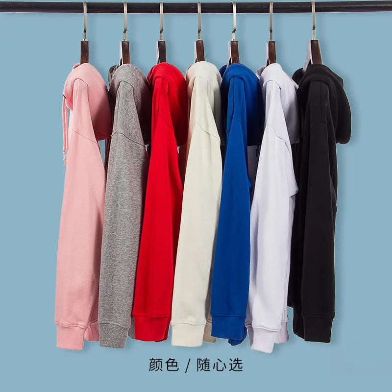 

2021 retail sweater Pullover Plain Oversized Cotton Printed Men Hoodies for sale, Photo color
