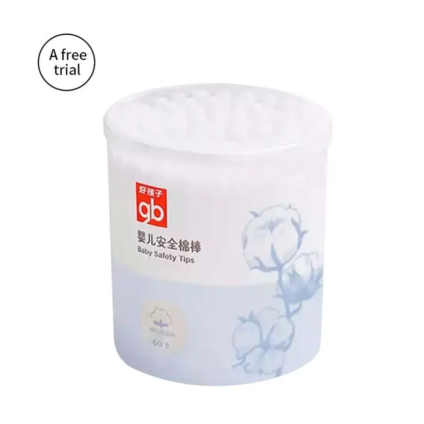 

Oem Factory Eco Point Tip Ear Cotton Swab For Kids, White