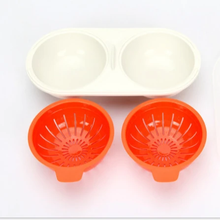 

MZL Egg Boiler Microwave Boiled Egg Cup Food Grade Egg Steamer Kitchen Tools For Kitchen