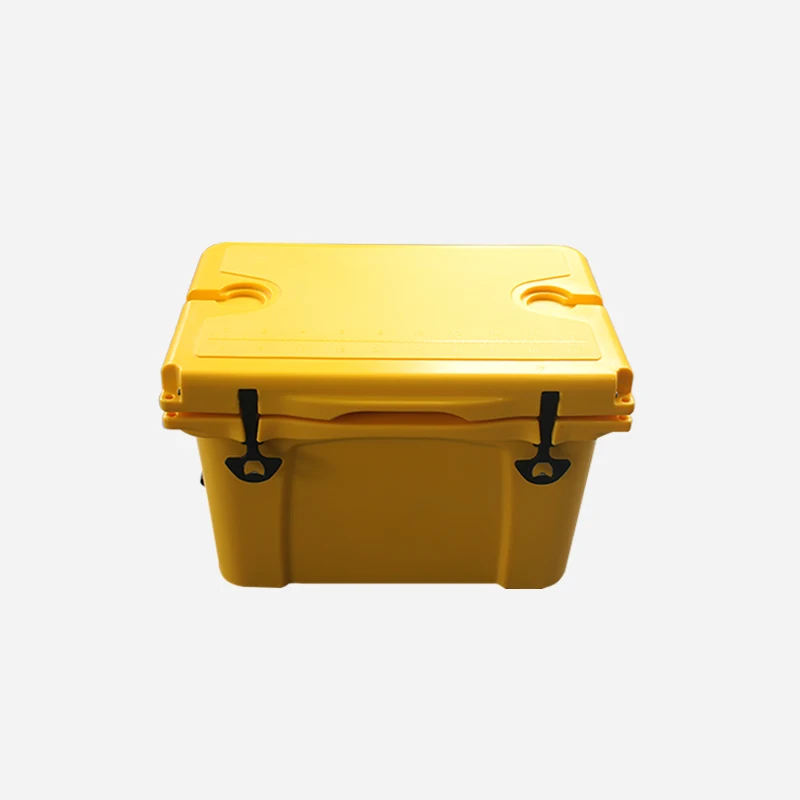 

35L Rotomolded Insulated Ice Chest Cooler Box Fishing Camping Hard Cooler Beer Ice Cooler Box Outdoor Ice Box, Yellow or customized