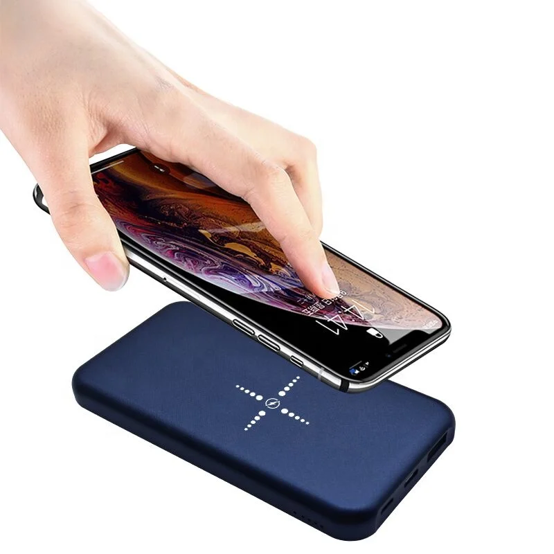 

QI Wireless Charger 10000mAh QI Power Bank with pd&qc powerbank for phone