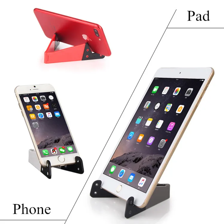 

Best sellers in europe portable foldable V shape plastic mobile stand phone holder for car, Black,white,red,blue, multicolor