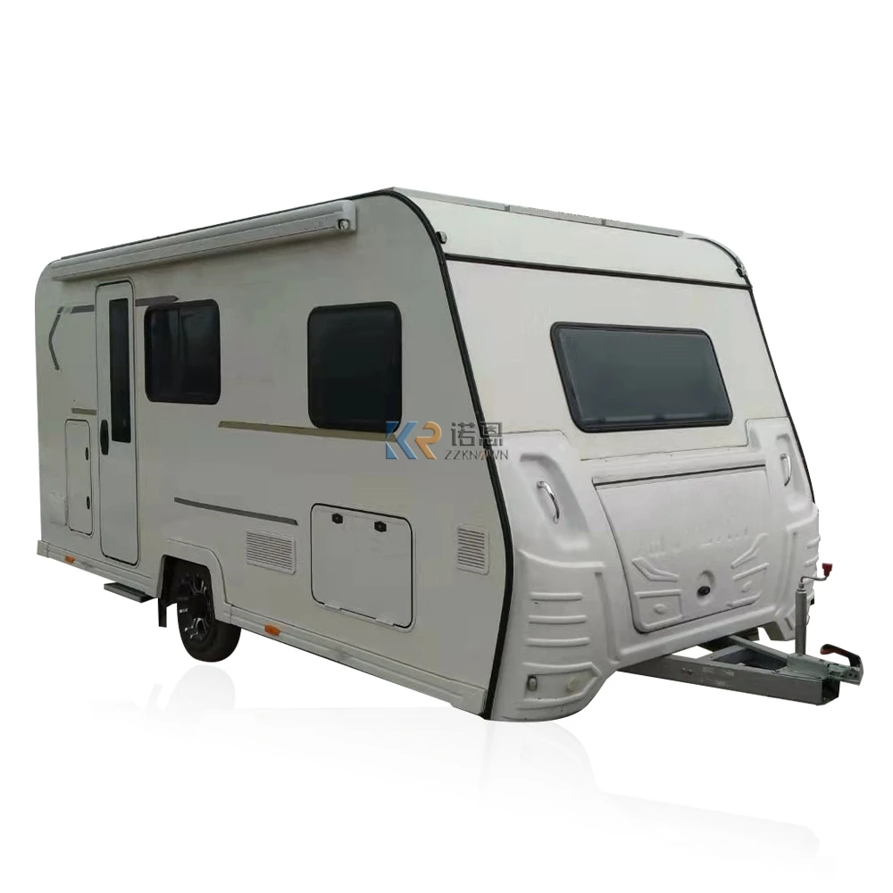 

New Design Motorhome rv Camper Trailer Outdoor Tourist Towing Caravan Campsite Trailer Off Road Airstream Camping Car for Sale