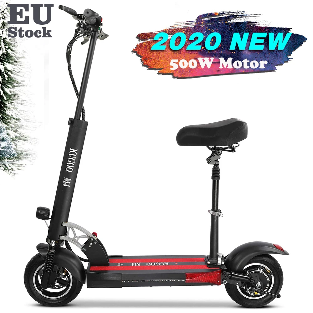 

Kugoo M4 Factory New Product Scooter Electric China Foldable with 2 Wheels Two-wheel Scooter Front LED Light+atmosphere Light Ce