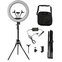 

hot sale Universal Camera Photo Studio 18-inches 75W 6000K Dimmable selfie Ring LED Light with 2meter light tripod stand