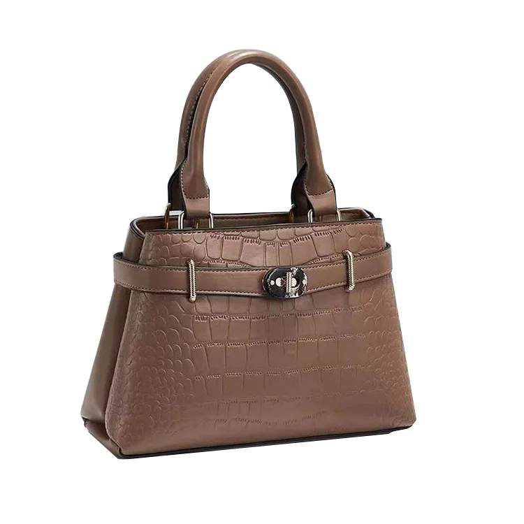 

CB397 New style pu luxury crocodile pattern women shoulder fashion trends totes bags brown designer ladies handbags