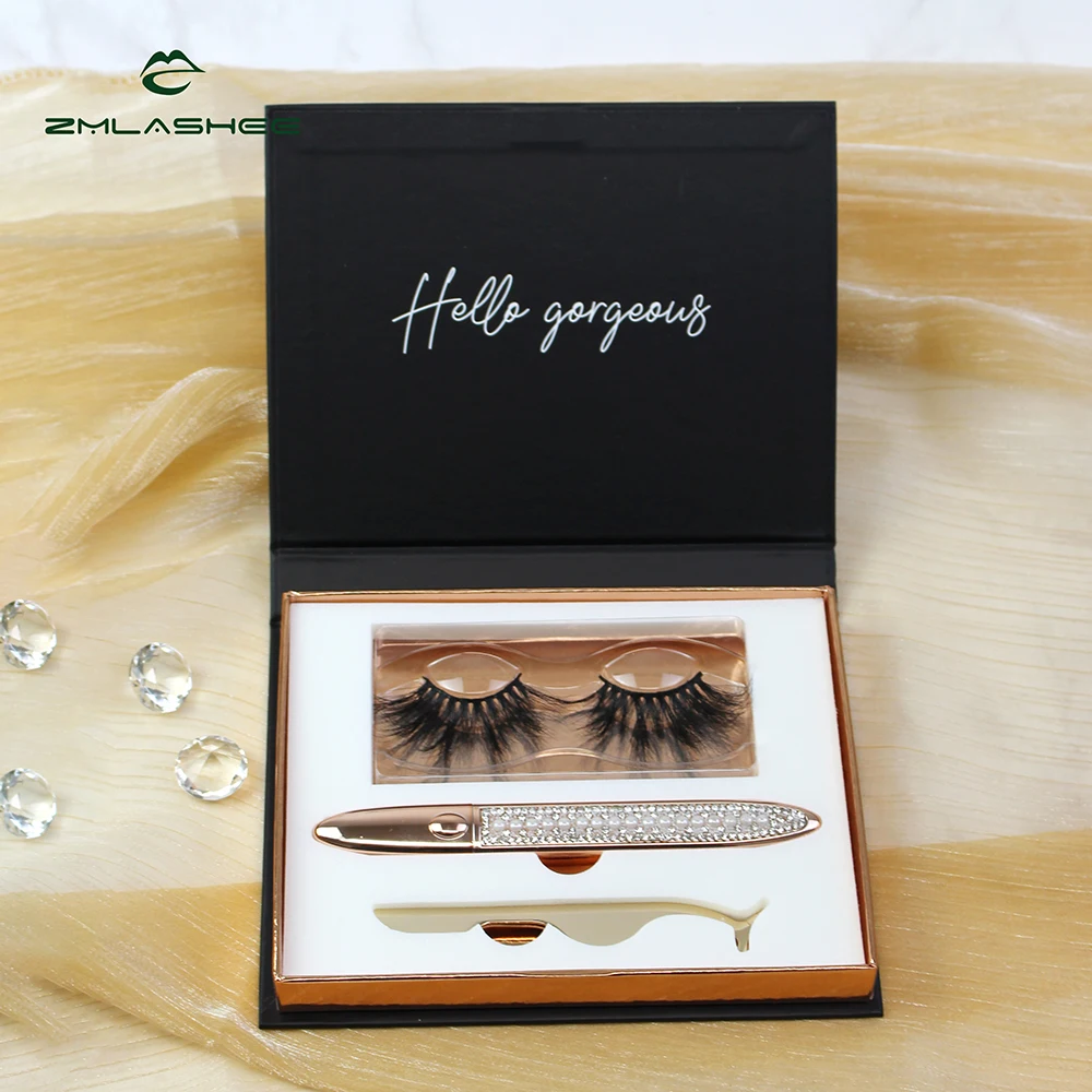 

Free Sample Eyelashes Magnetic Set Waterproof Magnetic Eyeliner Free Logo Design