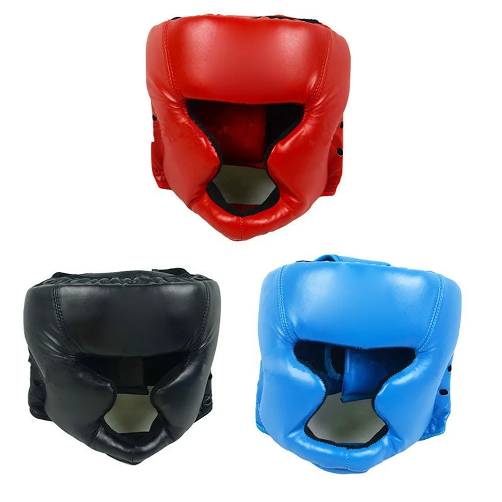 

TY Kick Boxing Helmet for Men Women PU Karate Muay Thai Guantes De Boxeo Free Fight MMA Sanda Training Adults Kids Equipment, Customized color