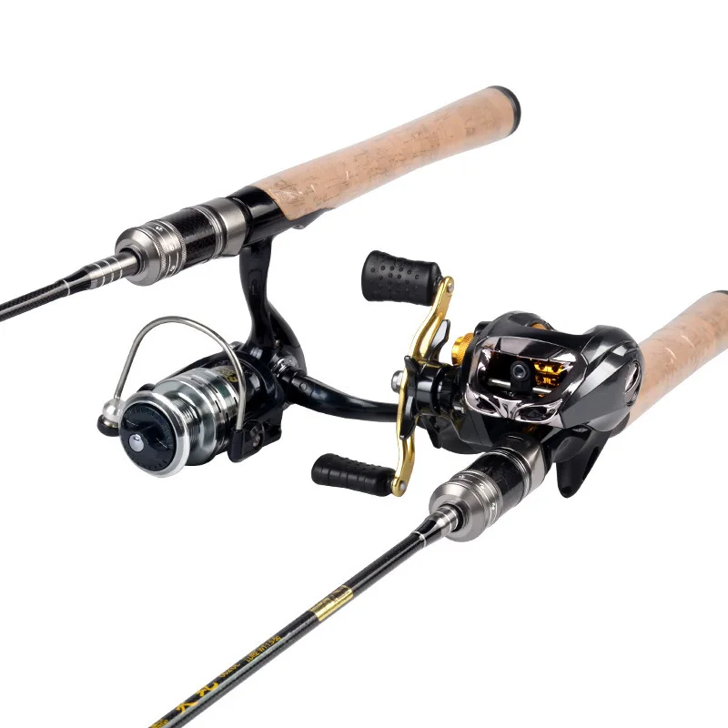 

TEUCER high quality Wooden Handle Soft Ultra Light Fishing Rod Casting rod high carbon fiber spinning rod