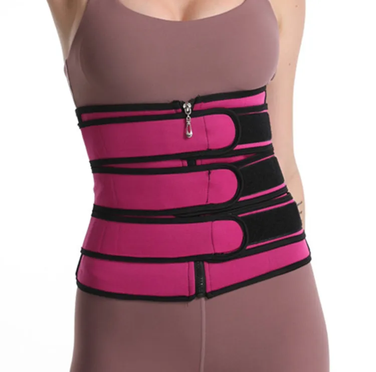 

women sports waist trainer wrap belt Neoprene Girdle Corset Body Shape Waist Trimmer Belt wrap waist trainer, Customized color