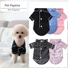Fashion pet coat clothing winter dog jumpsuit clothes puppy shirt pets pajama pet dog pajamas