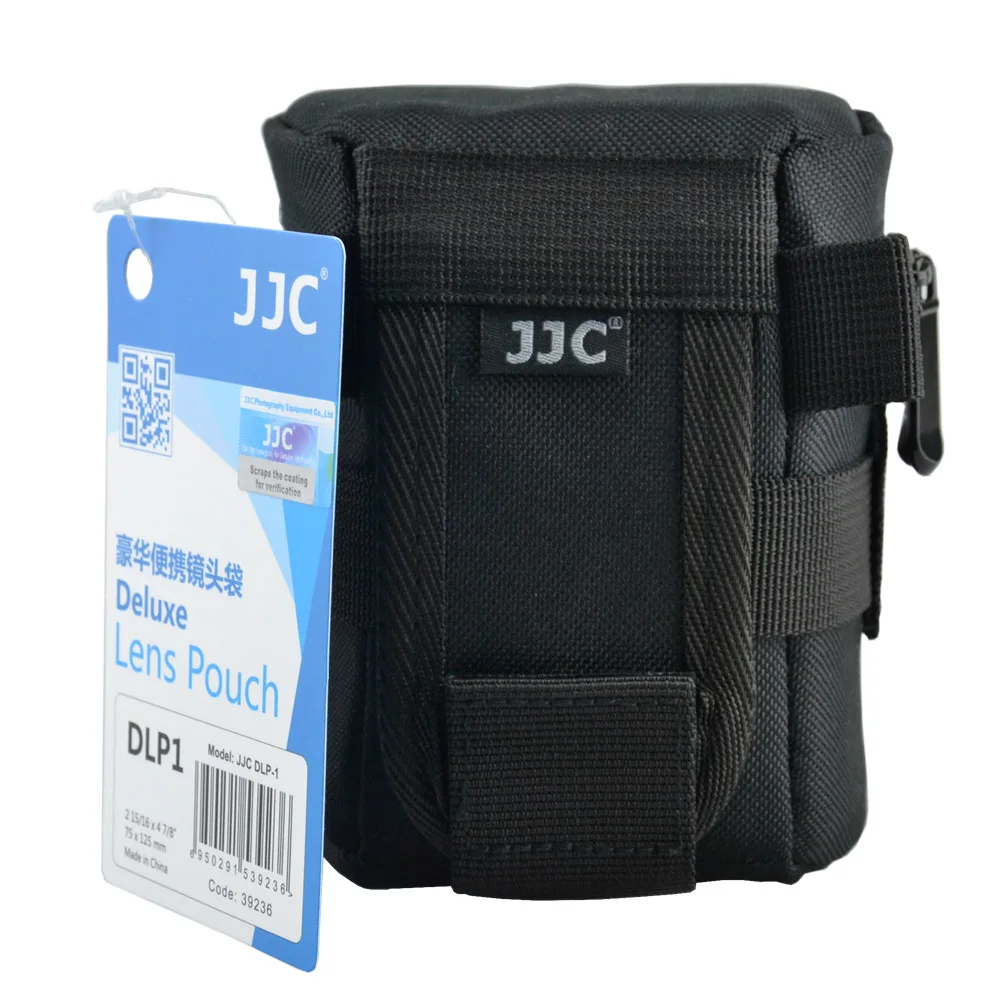 

JJC Black Waterproof Camera Lens Bag Pouch For Canon/Fujifilm/Nikon/Olympus SLR Lens