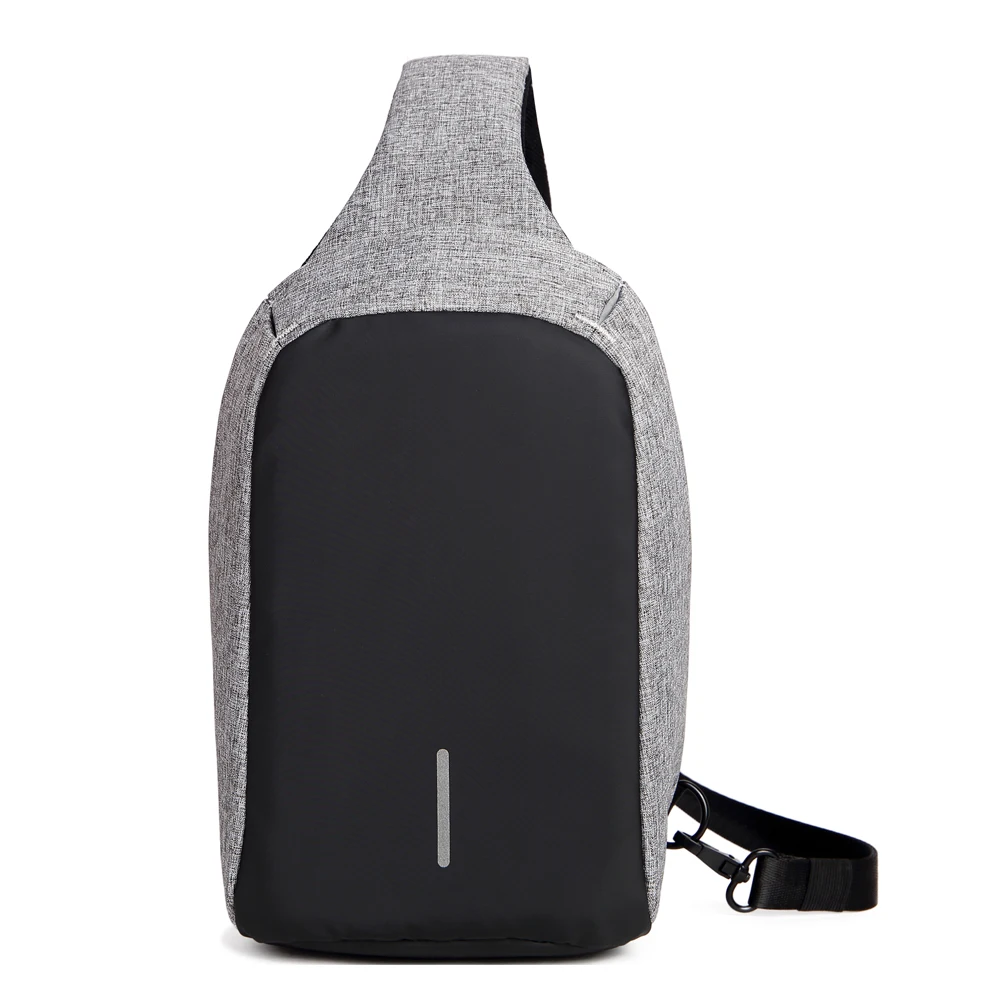 Chest bag men's one-shoulder Korean cross-body bag outdoor leisure pouch trend diagonal men's backpack