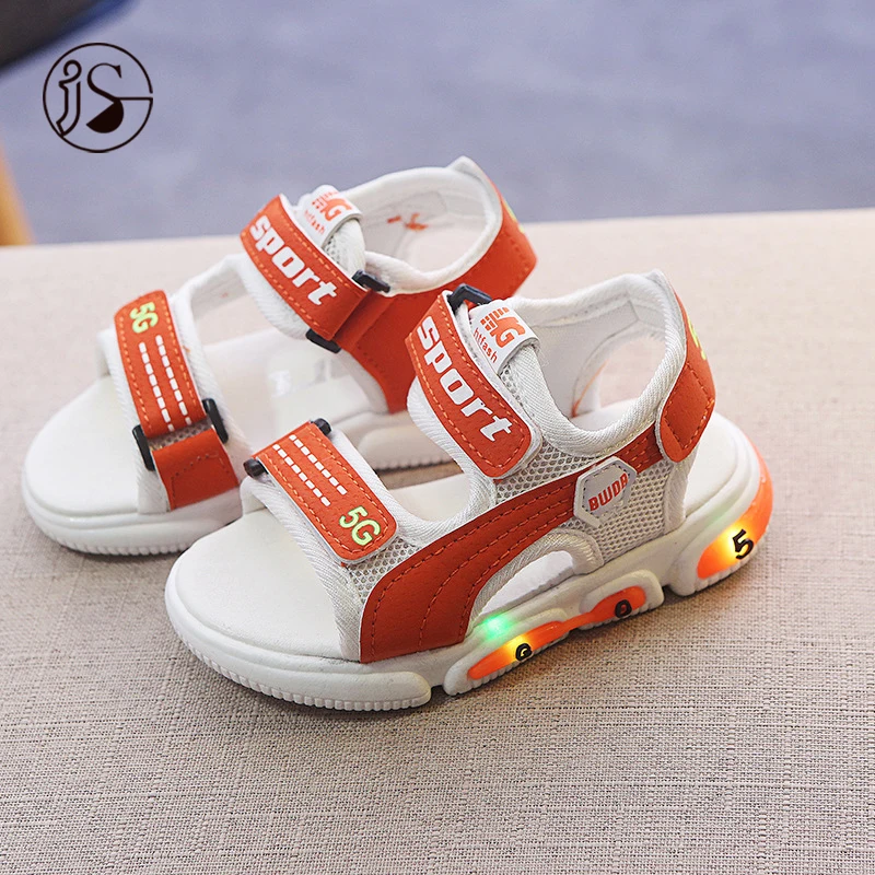 

2021 Summer fashion kids sandals shine sandal slippers kids sandals girl, Picture