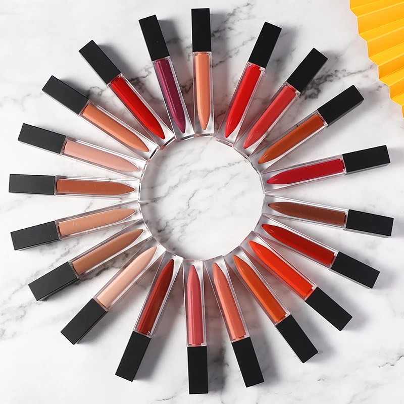

Long Lasting Vegan Cosmetic Lipstick Set Matte Liquid Lipstick Matte Private Label