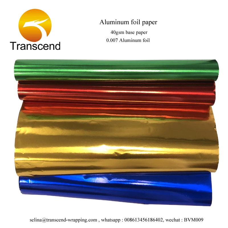 Embossed Aluminum Foil Laminated Paper Buy Aluminum Foil Paper