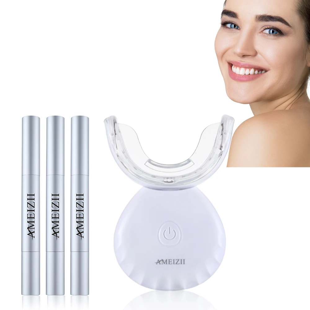 

OEM Home Portable Wireless 16 LED Teeth Whitening Lamp Machine Tooth Whotening Gel Pen Kit Blanqueamiento Dental With Controller
