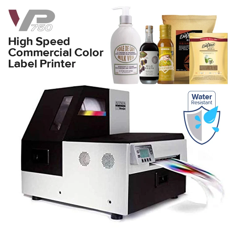 
Roll To Roll Digital Label Paper Film Printer Roll Label Die Cutter Machine 