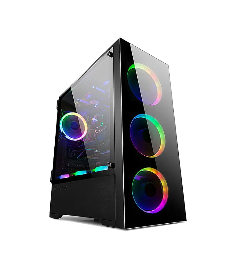 

SZMZ EATX Fashion style computer gaming chassis tower EATX case with RGB fan