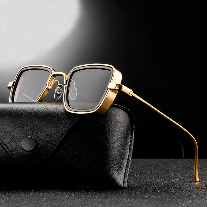 

UMI Ready Stock Fashion Shades Metal Sun Glasses Oculos Gafas De Sol Sunglasses For Men Women 2020