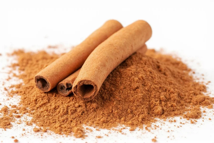 Cinnamon powder creating barrier against ants on kitchen counter