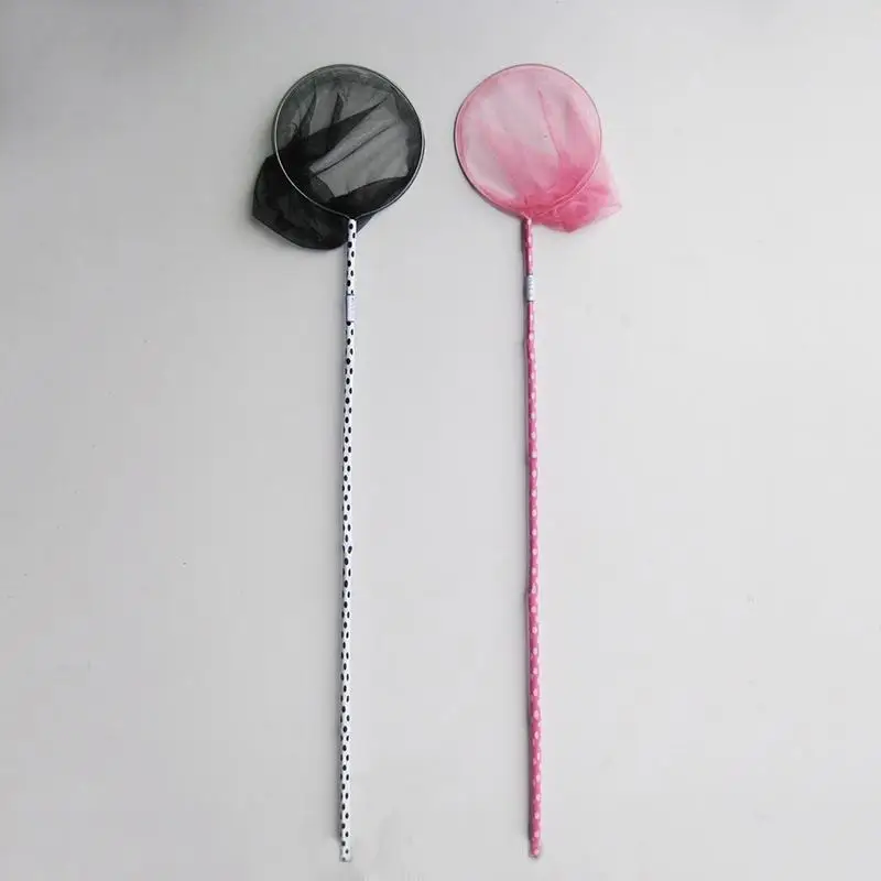 Kids Catching Fish/butterfly/dragonfly/ Insect Playing Net With Dot